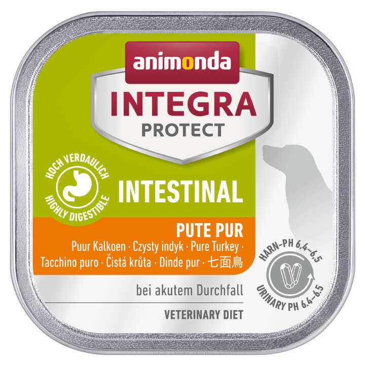 animonda Hunde-Nassfutter INTEGRA PROTECT Intestinal Adult Pute pur